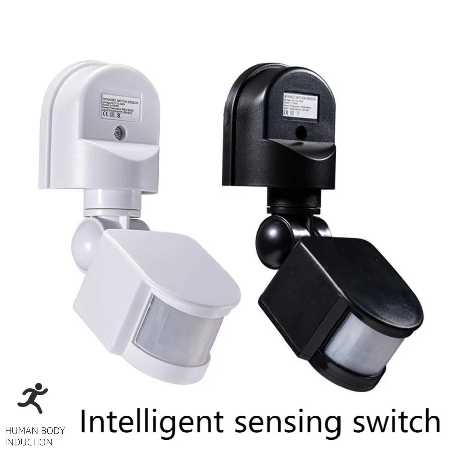 Tasmota - 110-240V PIR Motion Sensor 12V อัตโนมัติเซ็นเซอร์แสงอินฟราเรดเครื่องตรวจจับการเคลื่อนไหวกลางแจ้งสวิตช์ไฟ
