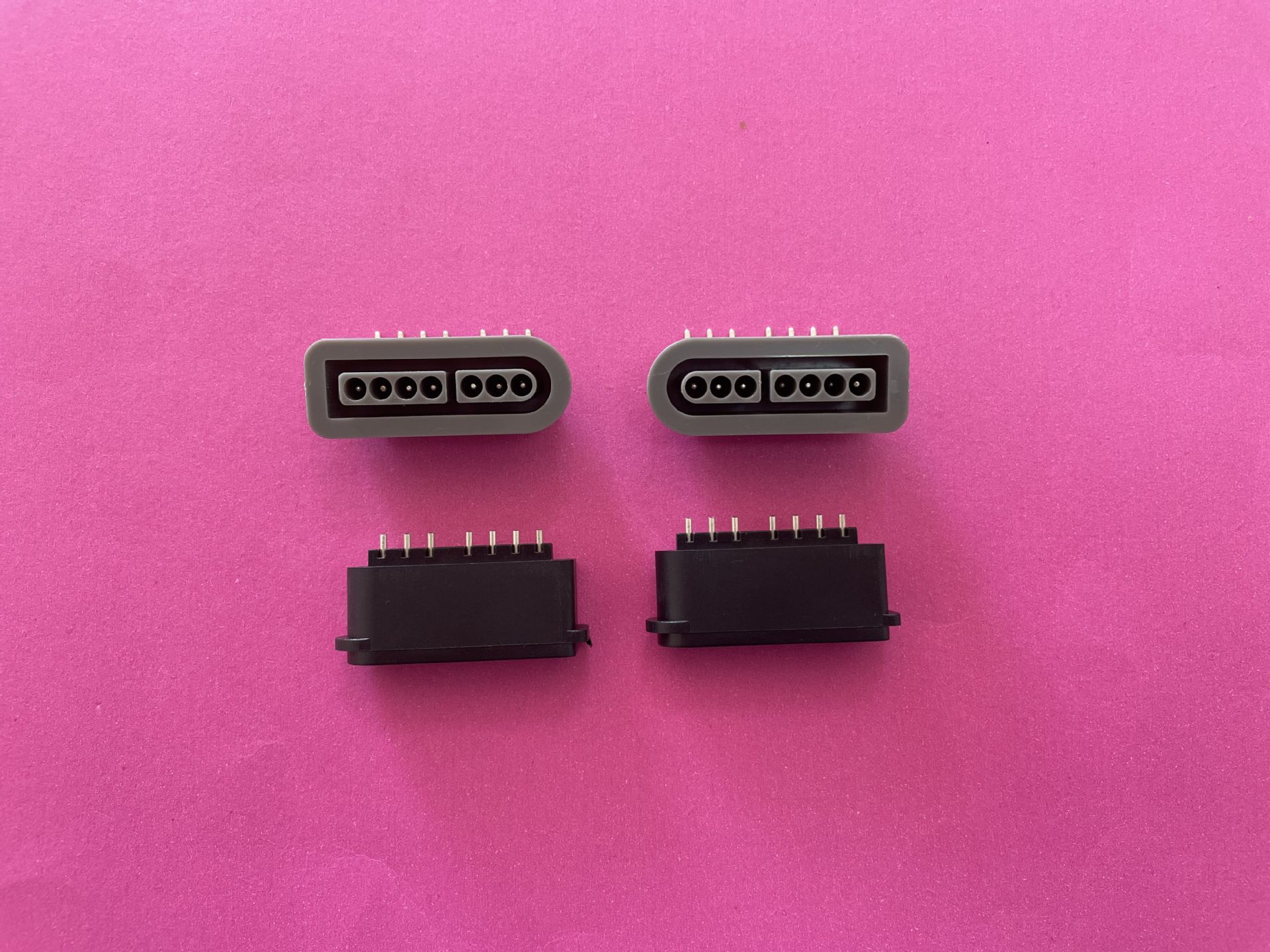 Shelly Plug - แจ็คเชื่อมต่อปลั๊กตัวเมียสีดำสำหรับการซ่อมแซมคอนโทรลเลอร์คอนโซลเกม SNES