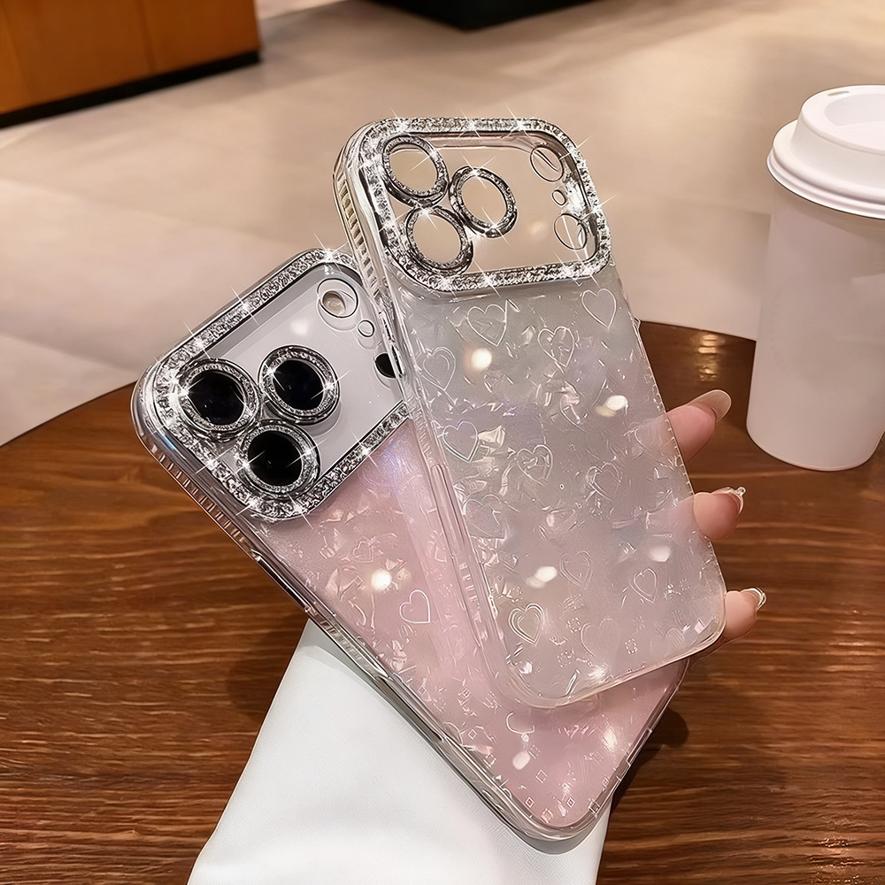 Shelly - เคสโทรศัพท์ลายเปลือกหอย รุ่น Love สำหรับ iPhone 17