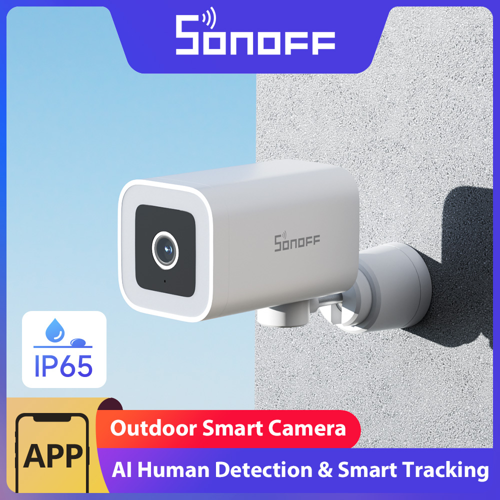 Sonoff - กล้องวงจรปิดอัจฉริยะ SONOFF CAM-B1P 2K HD สำหรับภายนอกอาคาร