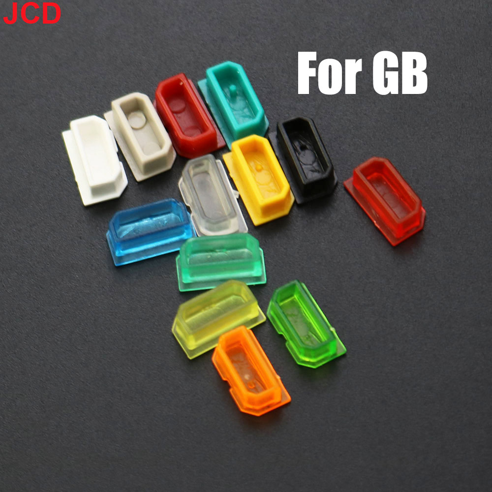 Shelly Plug - Jcd ฝาครอบกันฝุ่นหลากสี1ชิ้นสำหรับเกมบอย GB คอนโซลเกมเชลล์ปลั๊กกันฝุ่นปุ่มพลาสติกสำหรับ GB D001