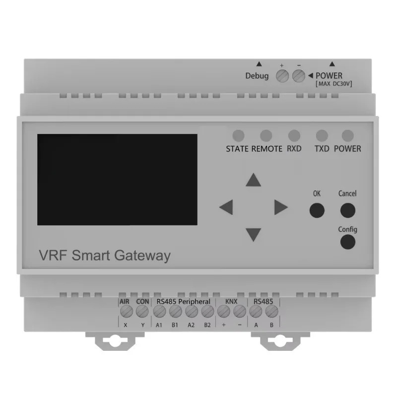 Tuya Smart - ตัวควบคุมเครื่องปรับอากาศแบบศูนย์กลาง Smart VRF (Tuya Zigbee) พร้อมการควบคุมผ่านแอปพลิเคชันและเกตเวย์