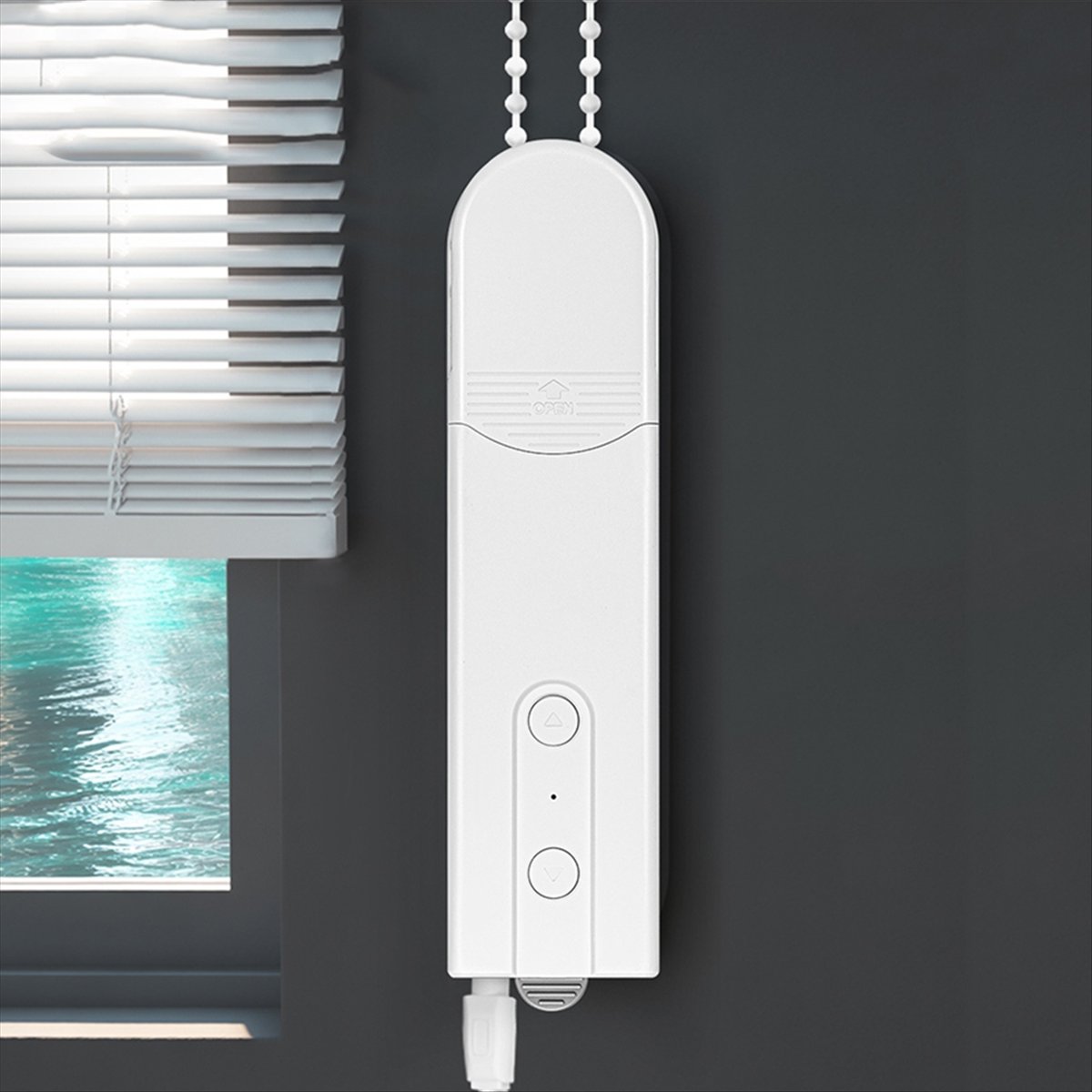 Tuya Smart - มอเตอร์ม่านม้วนอัจฉริยะ X07A Tuya WiFi พลังงานแสงอาทิตย์ ควบคุมผ่านแอพพลิเคชั่น