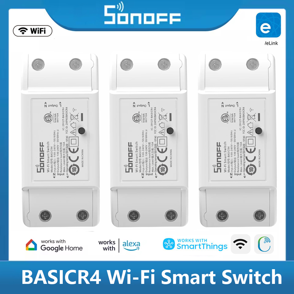 Sonoff Mini R4 - สวิตช์อัจฉริยะ Sonoff Basic-R4 Mini Wifi รุ่นอัปเกรดจาก