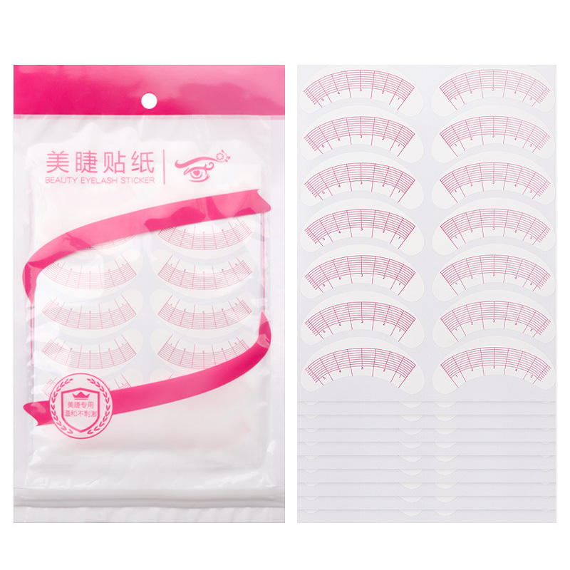 Tasmota - 70 คู่ Eyelash Mapping สติกเกอร์ภายใต้ Eye
