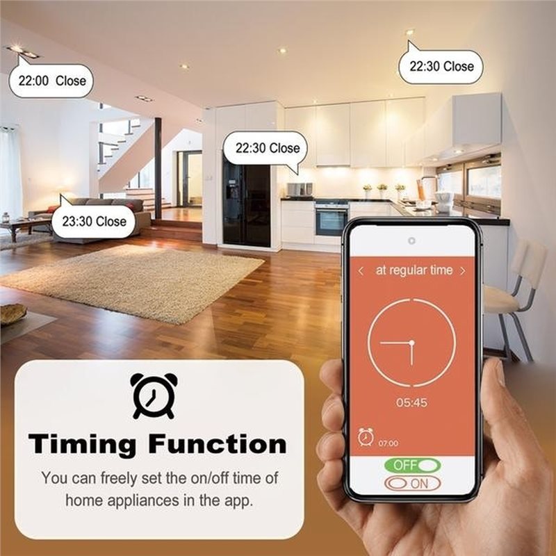 Smart Relay Tuya - [NEWA76K!】 โมดูลสวิตช์รีเลย์ Zigbee 85-250V ทำงานร่วมกับแอป Tuya