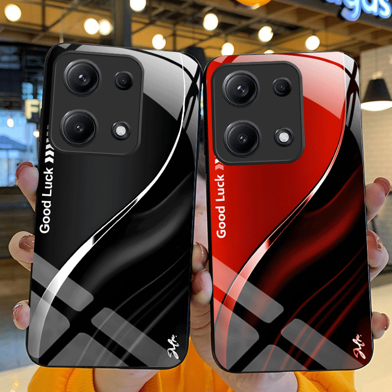 Shelly - เคสกระจกนิรภัยแบบแข็งสำหรับออปโป้ A6 โปร 5G 4G ฝาครอบป้องกันสีไล่ระดับสีด้านหลังฟันดาส