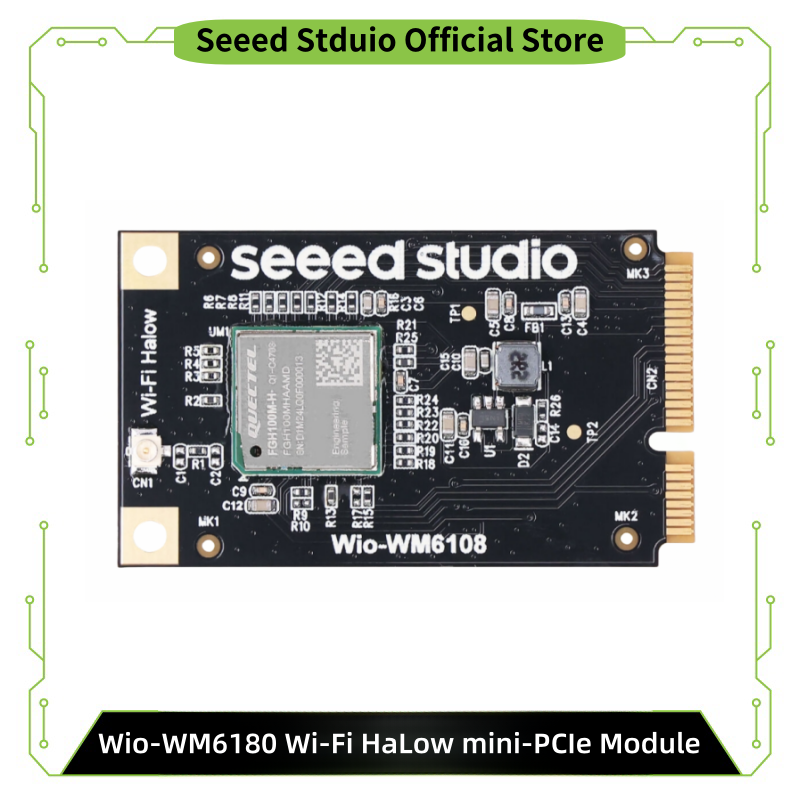 Smart Home Module Iot - โมดูล Wio-WM6108 Wi-Fi HaLow Mini PCIe