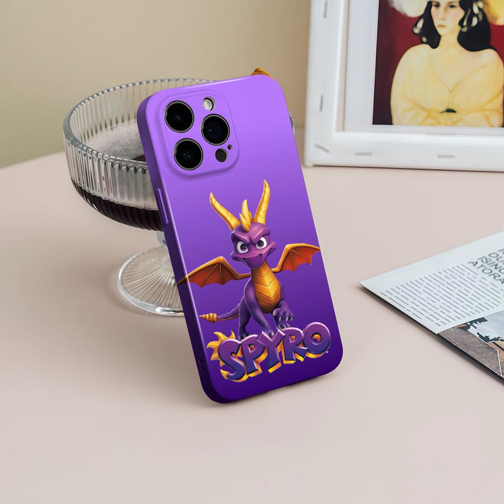 Shelly - เคสโทรศัพท์ลายเกม S-Spyro Series Dragon สำหรับ iPhone