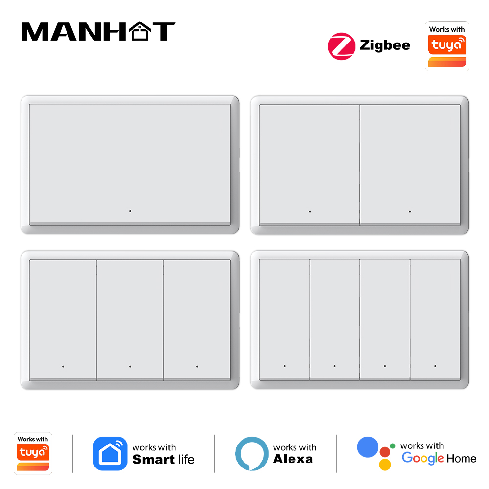 สวิตช์อัจฉริยะ Manhot Zigbee ไ - Smart Relay Tuya บทวิจารณ์และราคา