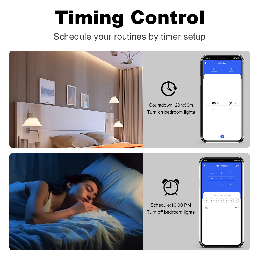 สวิตช์อัจฉริยะ Manhot Zigbee ไ - Smart Relay Tuya บทวิจารณ์และราคา