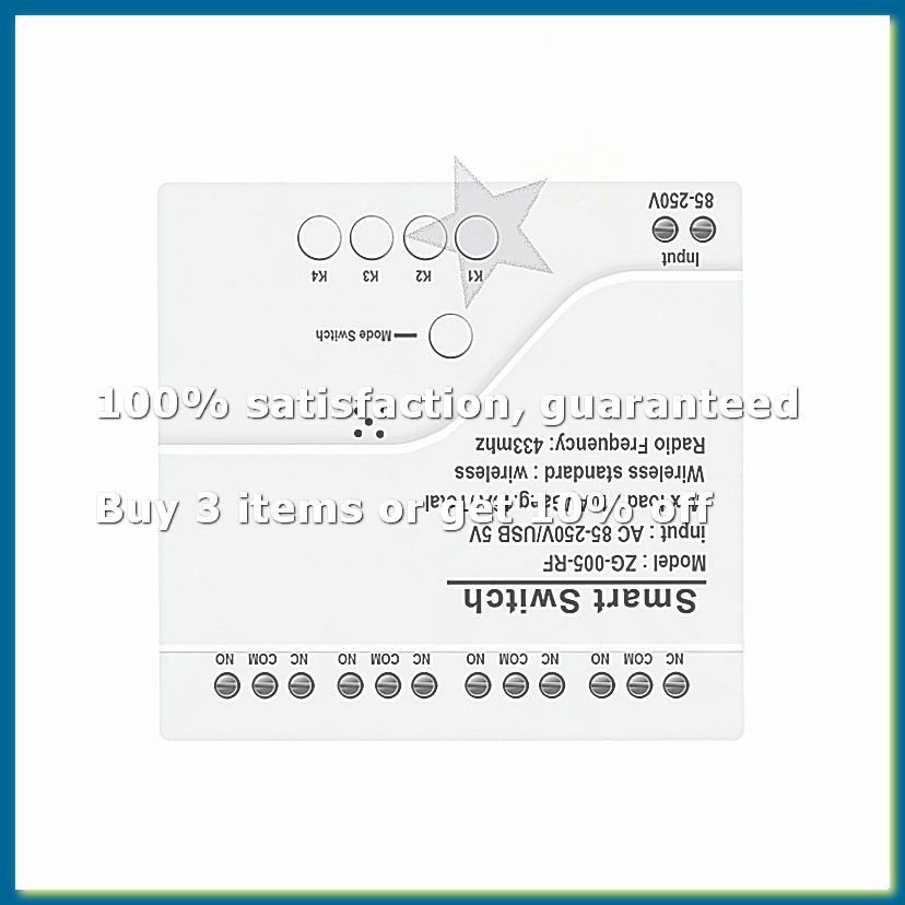 4CH ซิกบีสมาร์ทสวิตช์ไฟโมดูล A - Smart Relay Tuya บทวิจารณ์และราคา