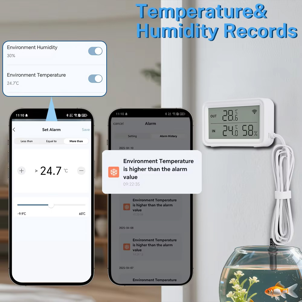 เซ็นเซอร์วัดอุณหภูมิและความชื้ - Tuya Smart บทวิจารณ์และราคา