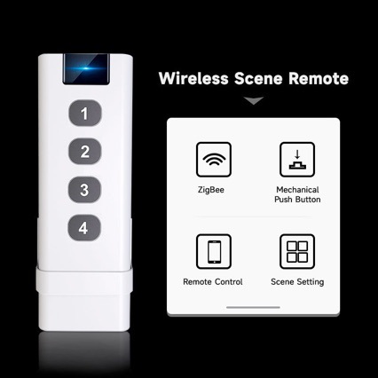 รีโมทคอนโทรล Tuya Smart Home Z - Tuya 4 Channel บทวิจารณ์และราคา