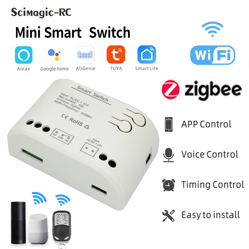 1CH Zigbee Tuya สมาร์ทโมดูลรีเ - Sonoff Basic บทวิจารณ์และราคา