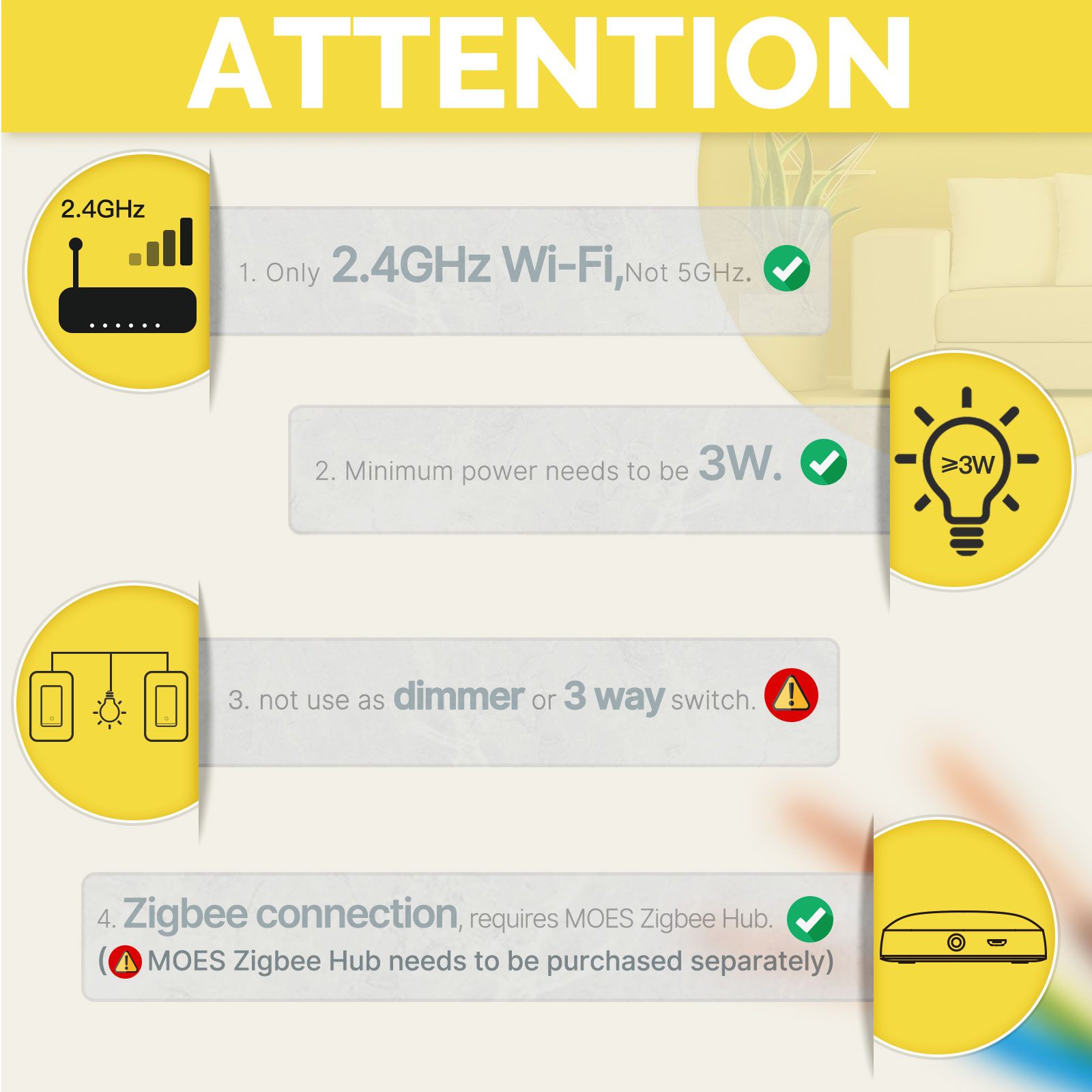 สวิตช์ไฟอัจฉริยะ Zigbee มาตรฐา - Smart Relay Tuya บทวิจารณ์และราคา