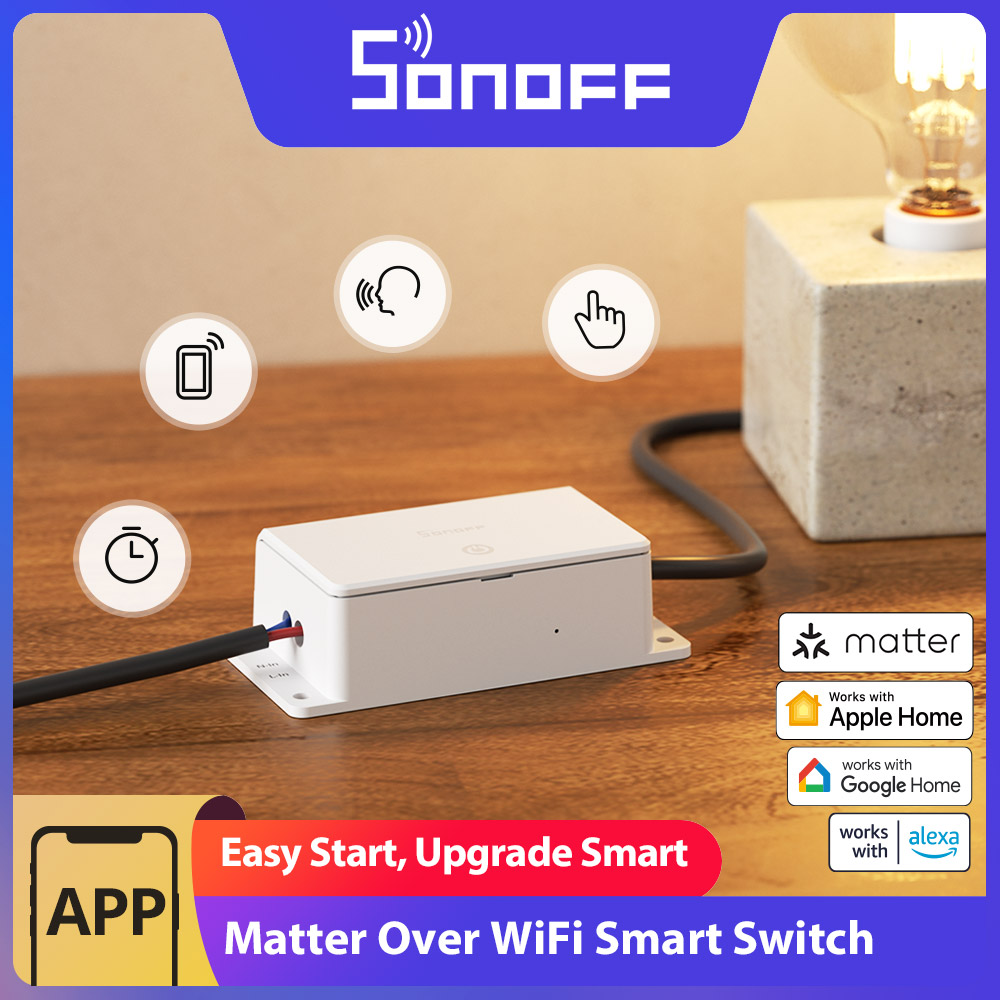 สวิตช์อัจฉริยะ SONOFF BASIC-1G - Sonoff Basic บทวิจารณ์และราคา