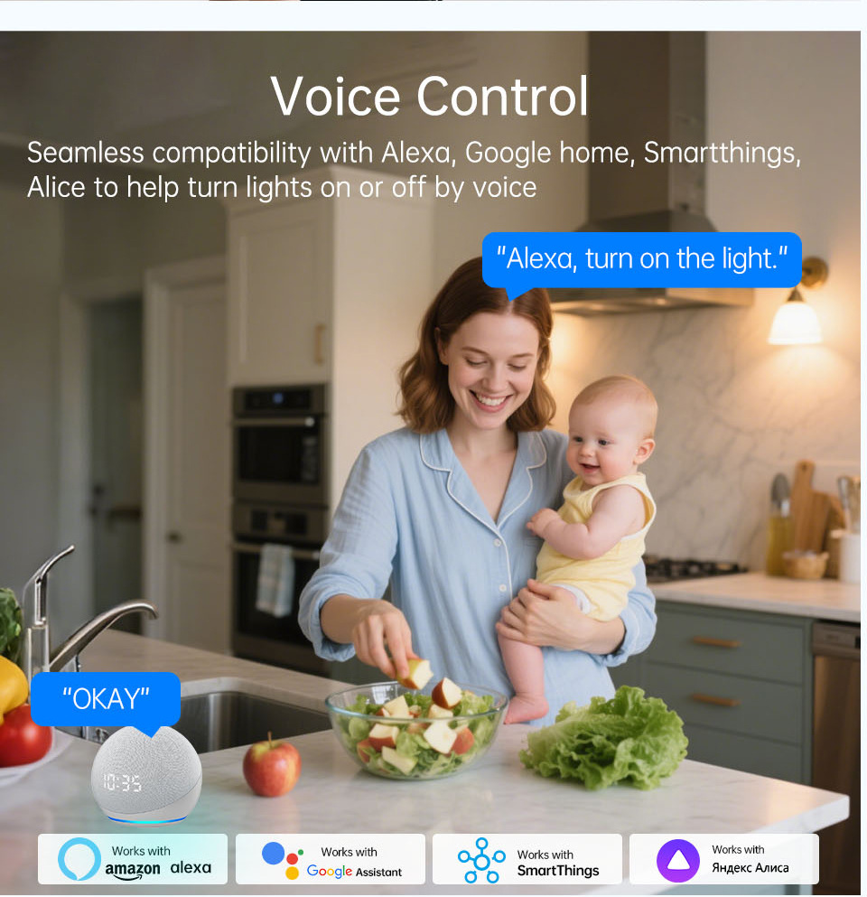 สวิตช์ไฟติดผนังแบบสัมผัส 1 2 3 - Smart Relay Tuya บทวิจารณ์และราคา