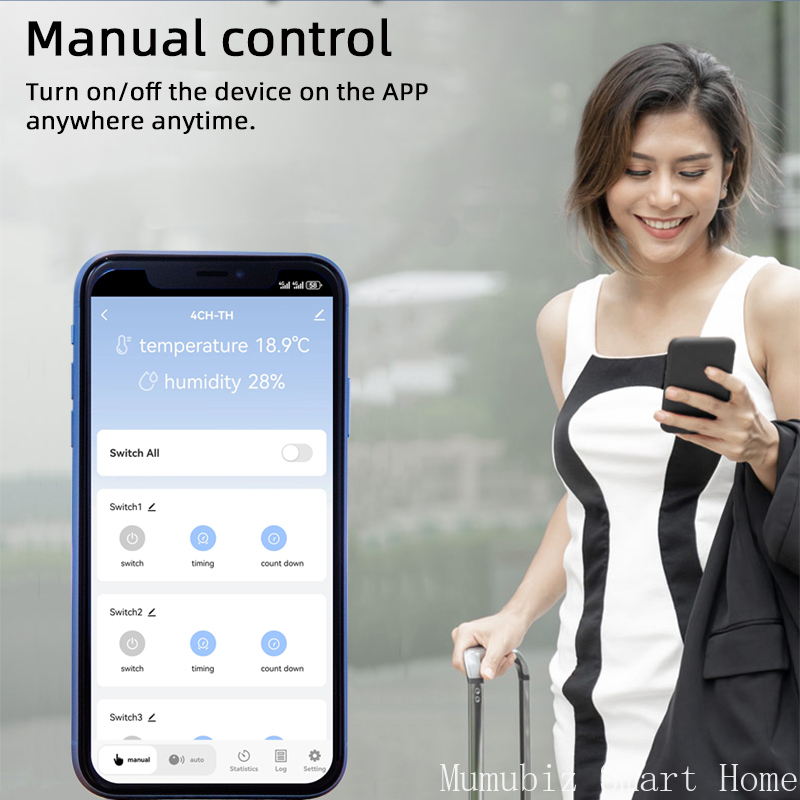 Tuya สมาร์ท 7-32V WiFi 4 ช่องร - Tuya 4 Channel บทวิจารณ์และราคา