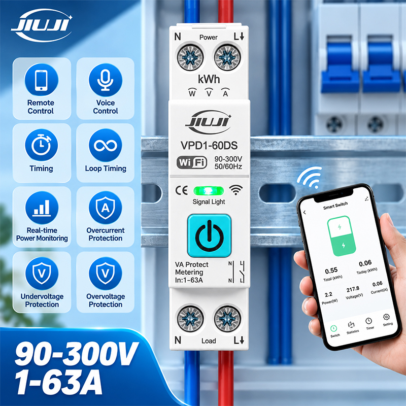 สวิตช์ WiFi อัจฉริยะแบบติดตั้ง - Smart Relay Tuya บทวิจารณ์และราคา