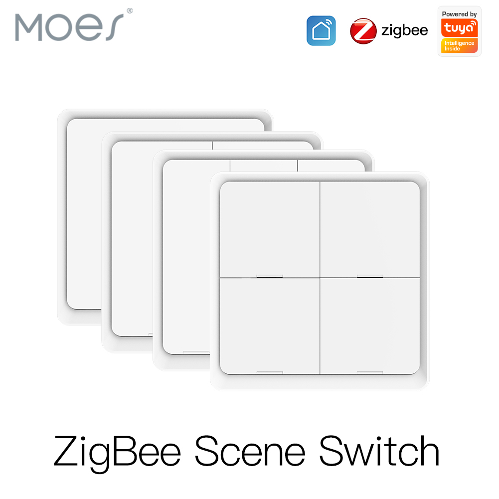 MOES 4 GANG Tuya ZigBee ไร้สาย - Sonoff Basic บทวิจารณ์และราคา