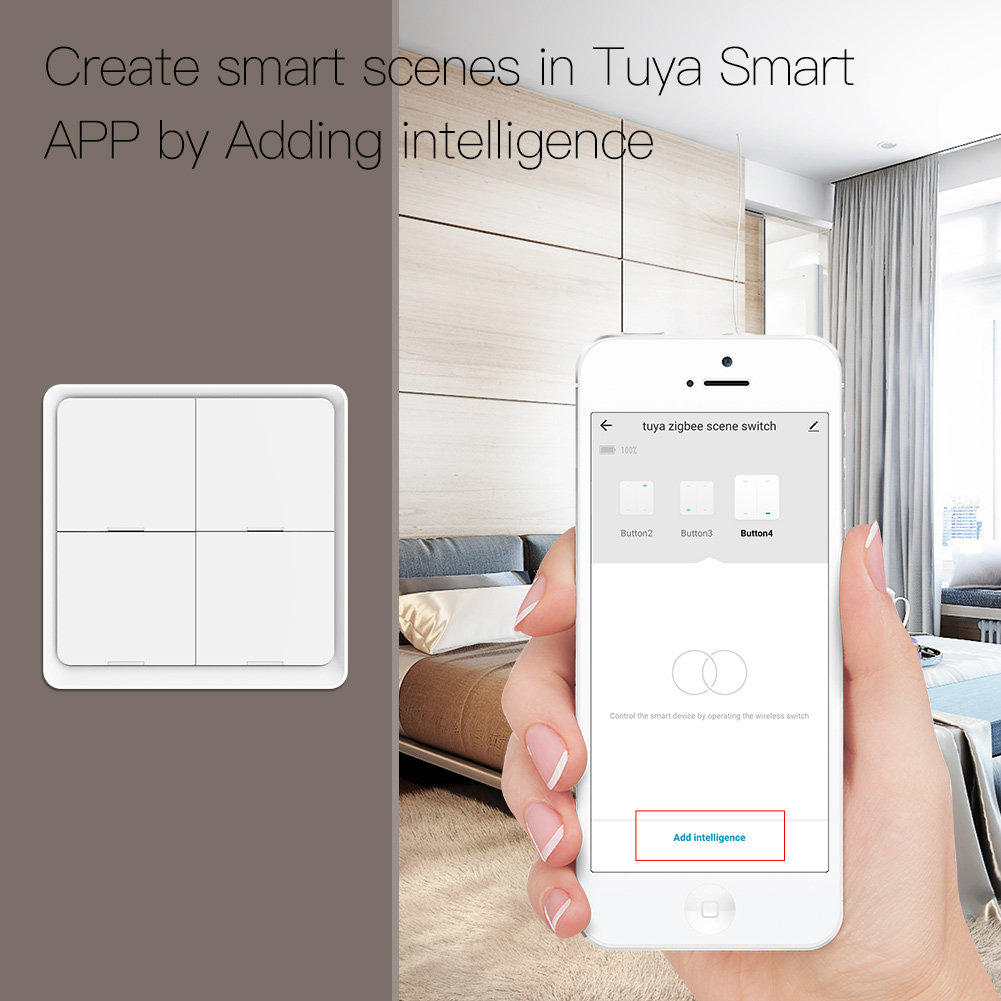 MOES 4 GANG Tuya ZigBee ไร้สาย - Sonoff Basic บทวิจารณ์และราคา