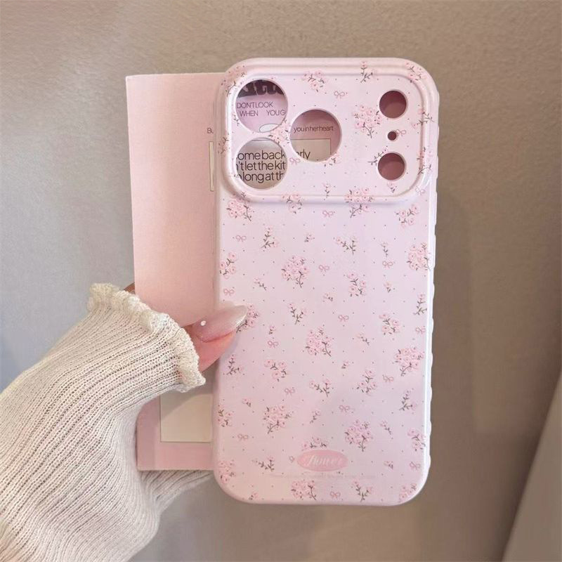 เคสโทรศัพท์ลายดอกไม้สีชมพู ins - Shelly บทวิจารณ์และราคา