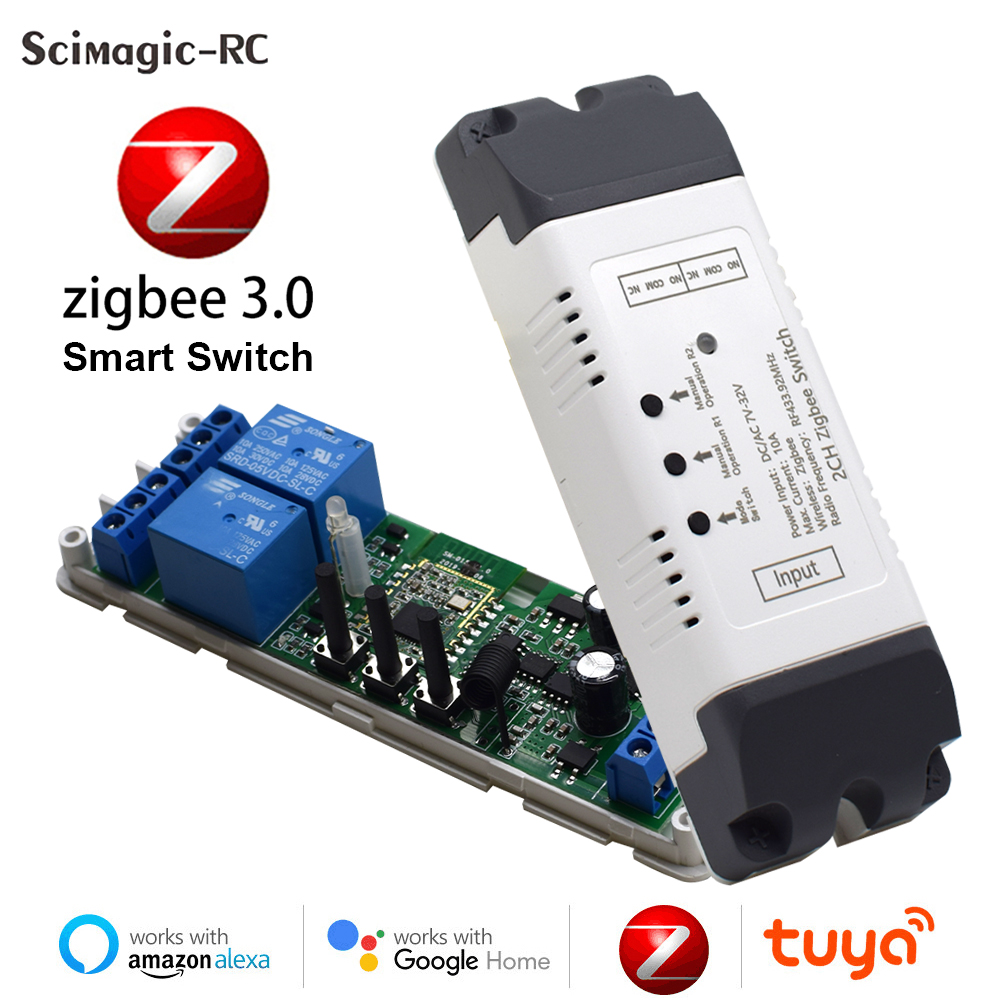 Tuya ZigBee รีโมทคอนโทรลสมาร์ท - Tuya 4 Channel บทวิจารณ์และราคา