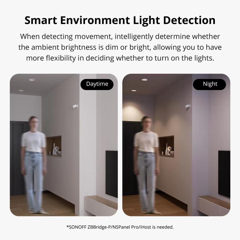 เซ็นเซอร์ตรวจจับความเคลื่อนไหว - Sonoff บทวิจารณ์และราคา