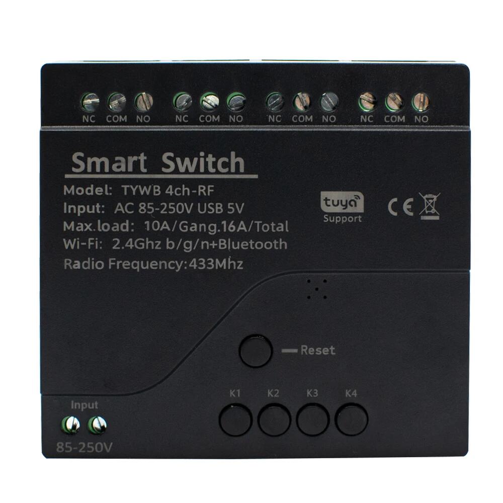 Tuya AC 85-250V 4 ช่อง WiFi Sm - Sonoff Mini R4 บทวิจารณ์และราคา