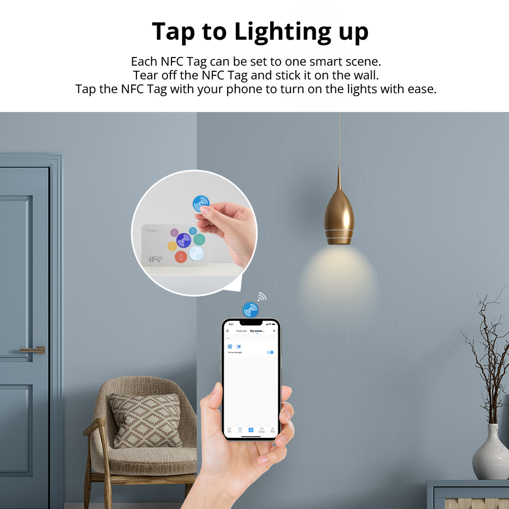 สติกเกอร์ SONOFF NFC Tag Ntag2 - Sonoff บทวิจารณ์และราคา