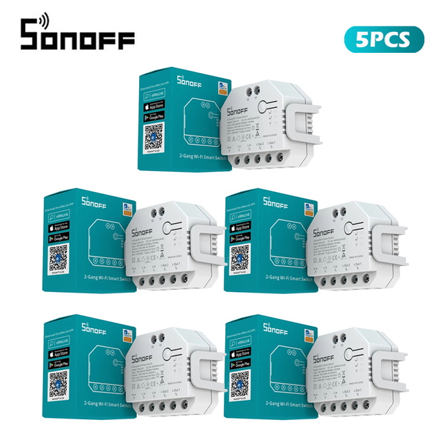 โมดูลรีเลย์อัจฉริยะ SONOFF DUA - Sonoff บทวิจารณ์และราคา