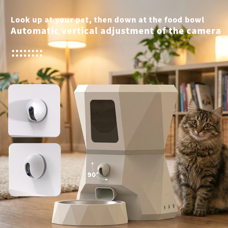 เครื่องให้อาหารแมวอัตโนมัติคุณ - Tuya Smart บทวิจารณ์และราคา