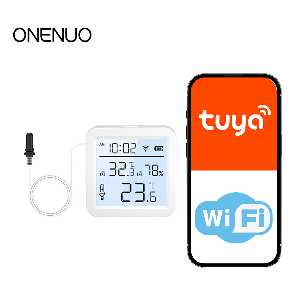 เซ็นเซอร์วัดอุณหภูมิและความชื้ - Tuya Smart บทวิจารณ์และราคา