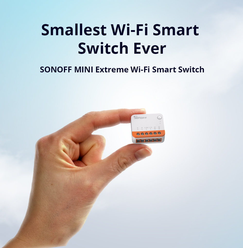 สวิตช์อัจฉริยะ SONOFF Mini R4  - Sonoff Mini R4 บทวิจารณ์และราคา