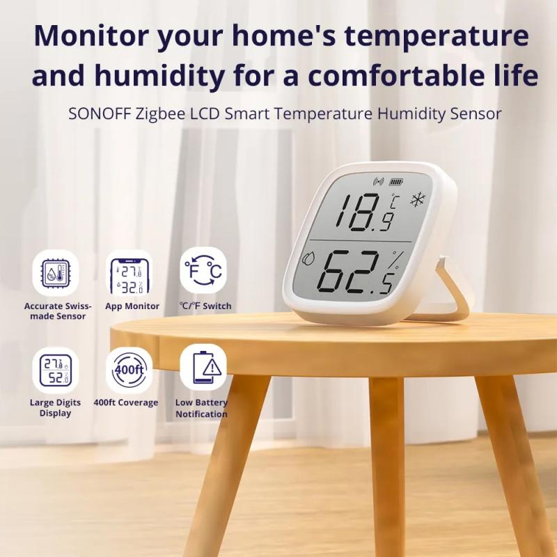 เซ็นเซอร์วัดอุณหภูมิและความชื้ - Sonoff บทวิจารณ์และราคา