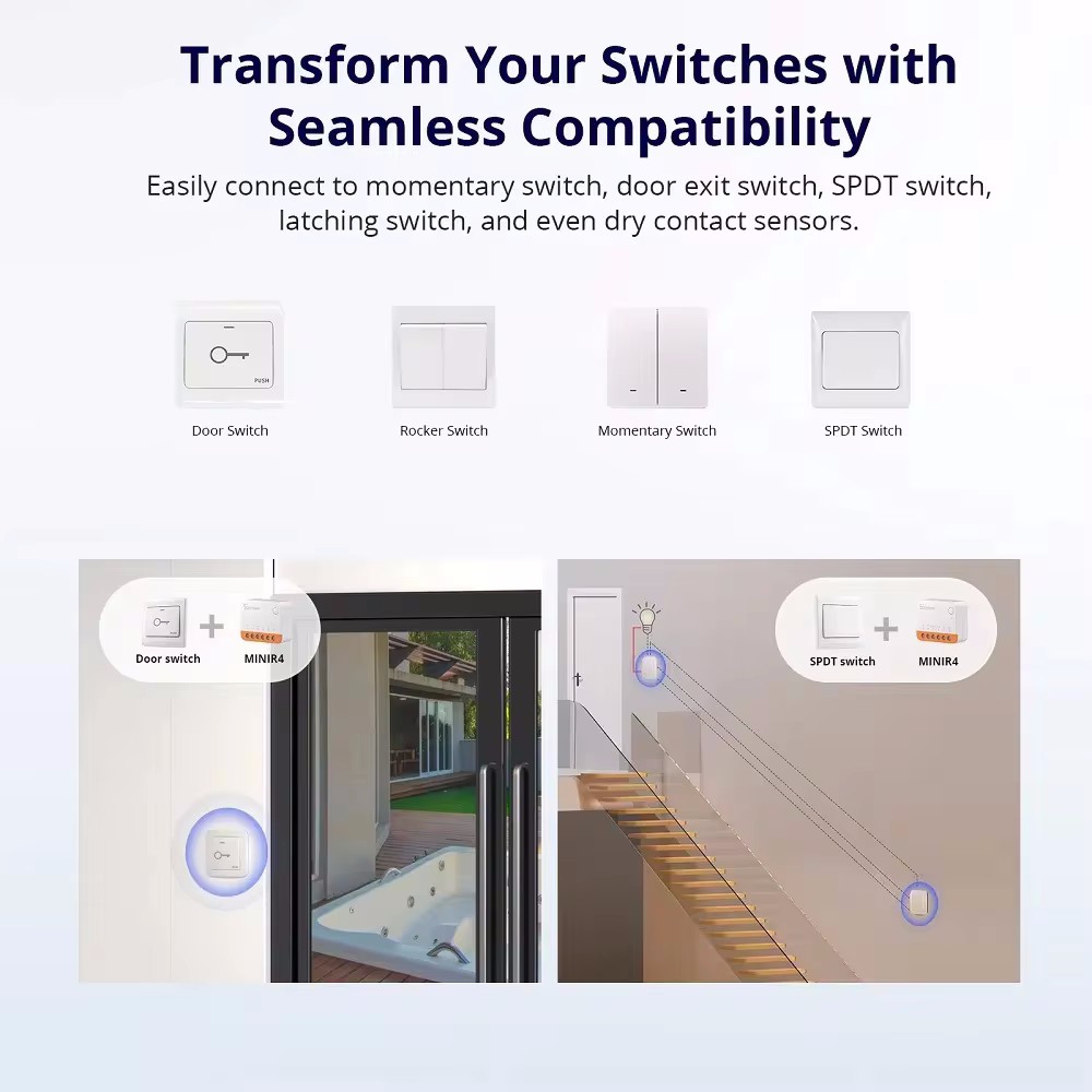 สวิตช์ไวไฟอัจฉริยะ SONOFF Mini - Sonoff Mini R4 บทวิจารณ์และราคา