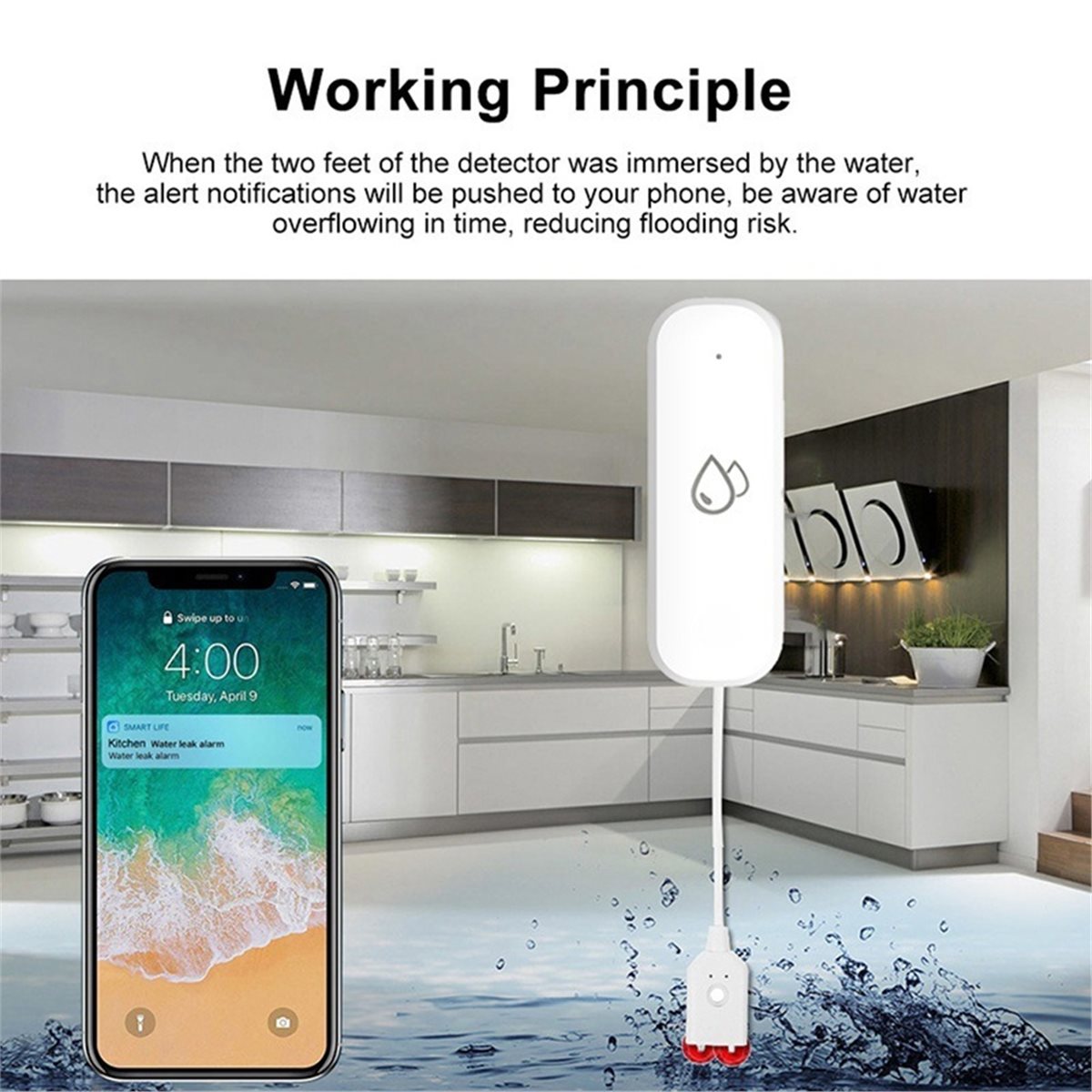 เซ็นเซอร์ตรวจจับน้ำรั่วแบบ Zig - Tuya Smart บทวิจารณ์และราคา